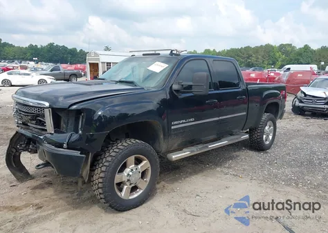 2013 GMC Sierra 2500Hd Denali z USA, uszkodzony, nr VIN 1GT125E80DF237312